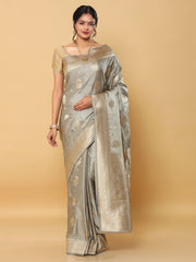 Banarasi Meenakari Gaji Silk Zari