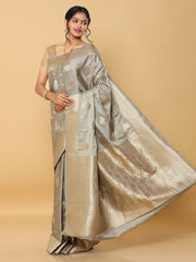 Banarasi Meenakari Gaji Silk Zari