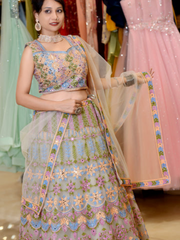 Floral Fusion Lehenga