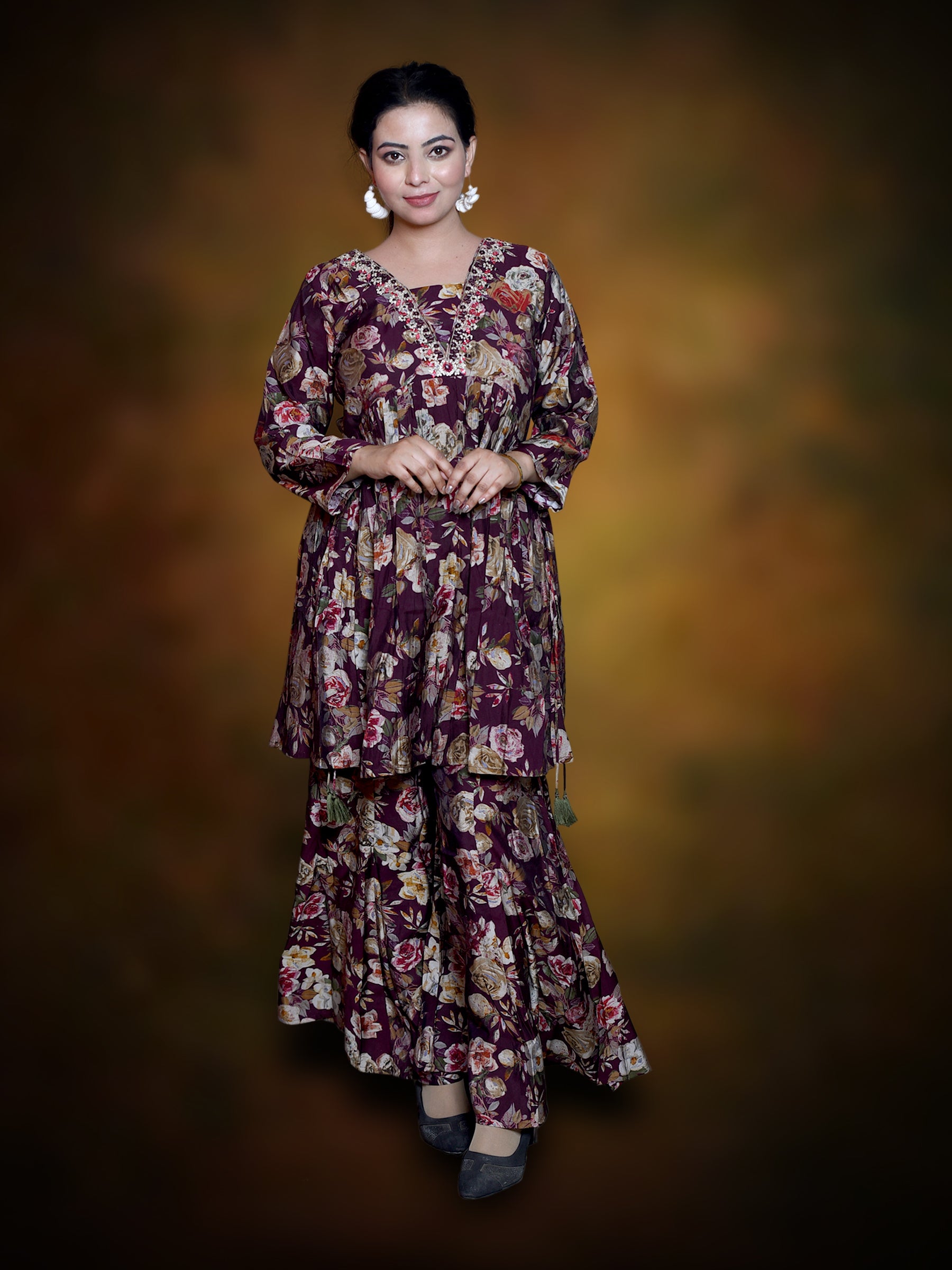 Blossom Harmony Indo Western Dress